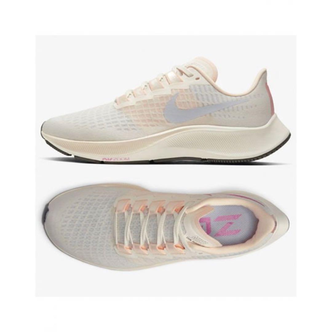 NIKEズームペガサス37 BQ9647-102 IVORY/GHOST24.5