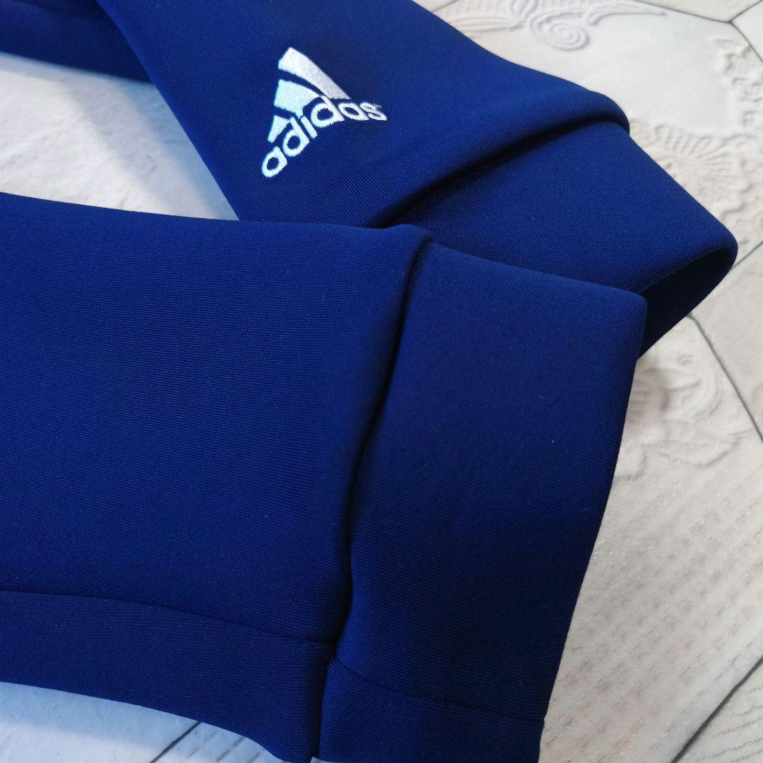 極美品 adidas golf ビックアディダスロゴ ダンボールニットスウェット