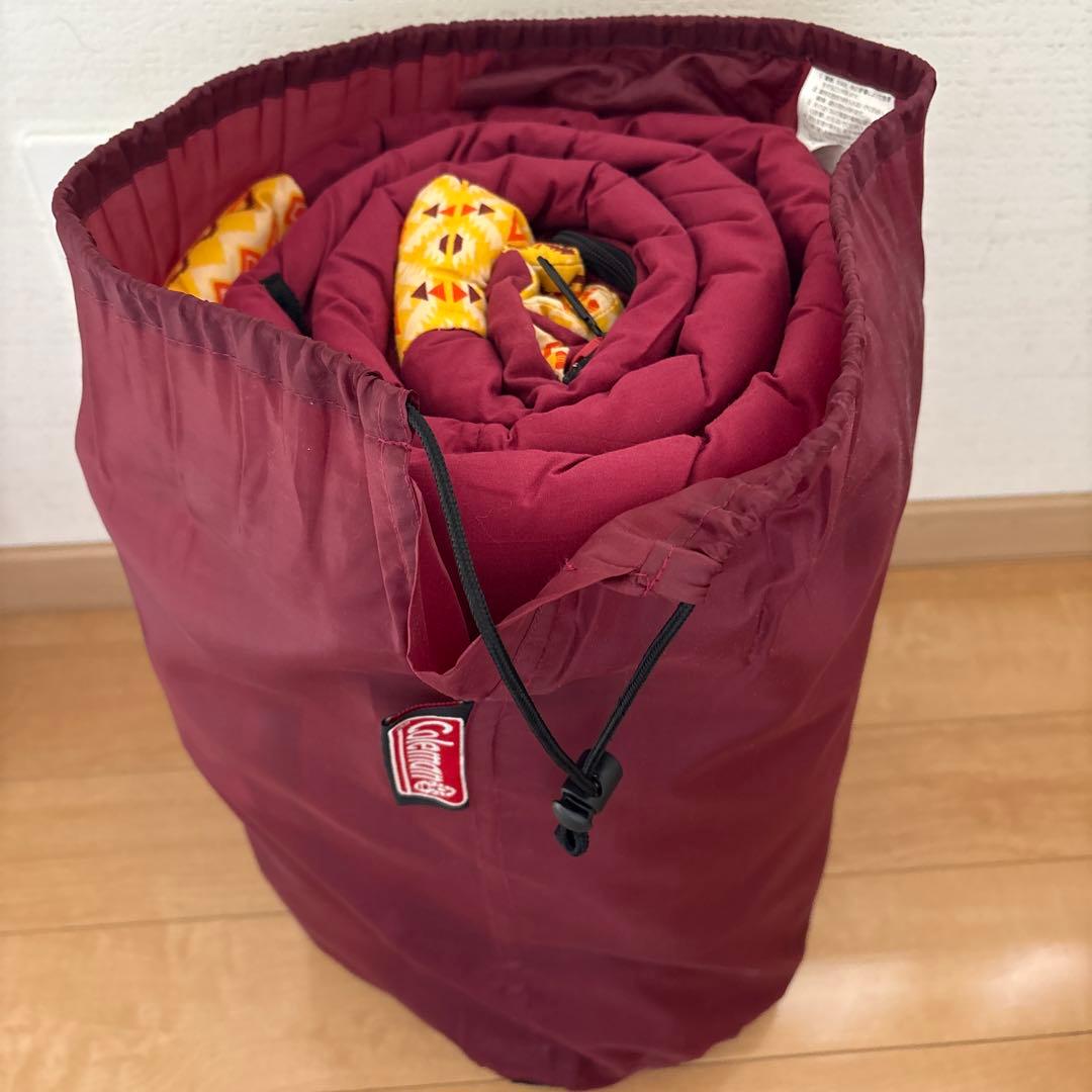 Coleman Sleeping Bag Classic 赤・黄色