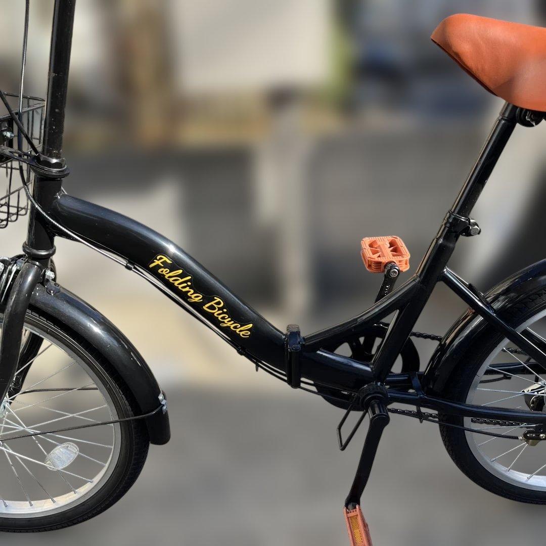 6段変速　折り畳み自転車　美品！
