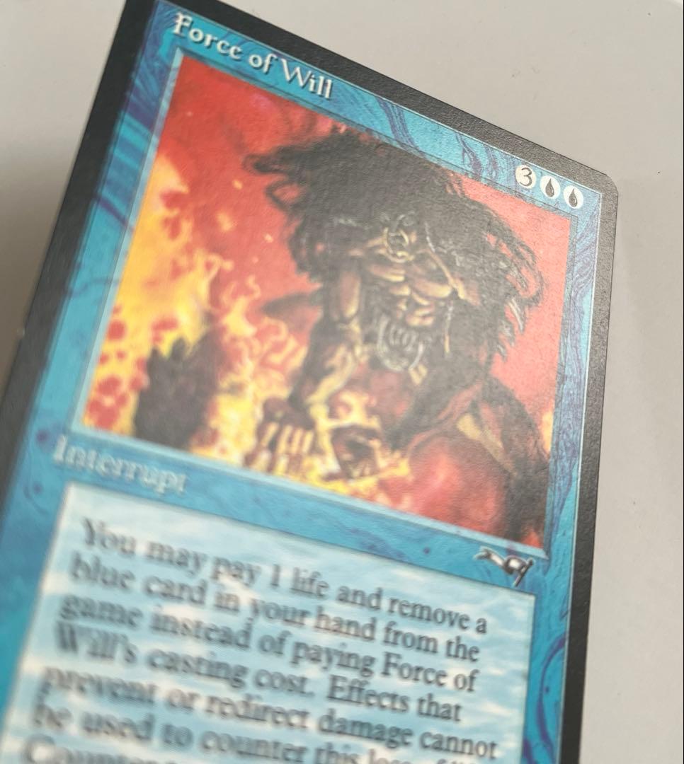 Force of Will MTG 意思の力　d マジックザギャザリング