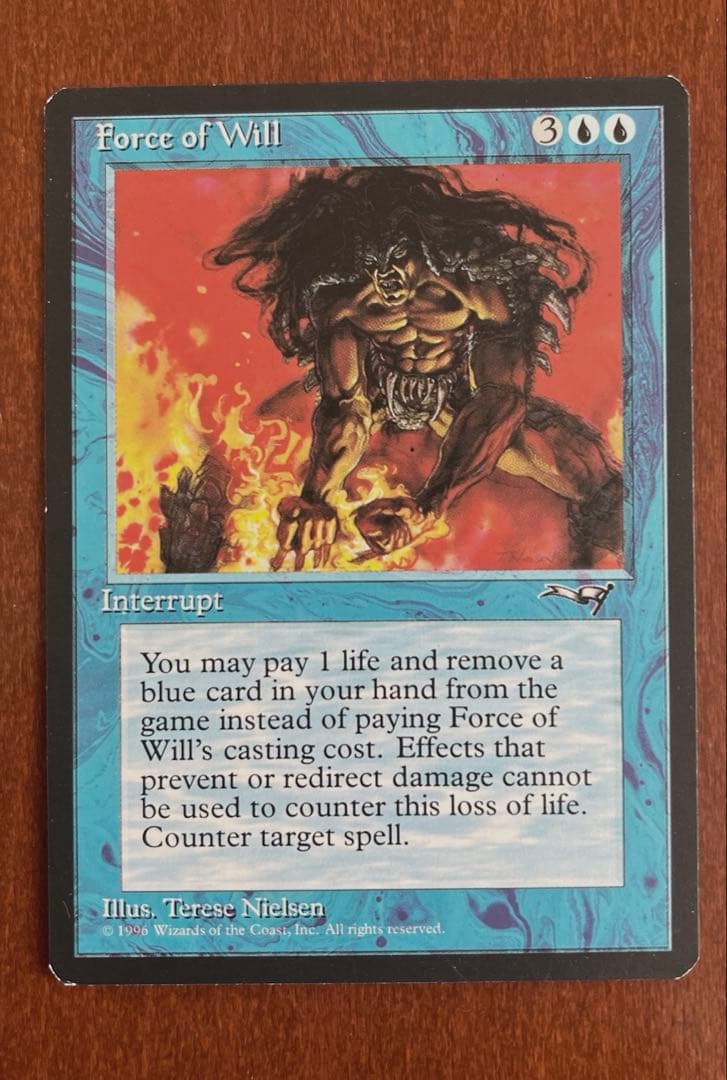 Force of Will MTG 意思の力　d マジックザギャザリング