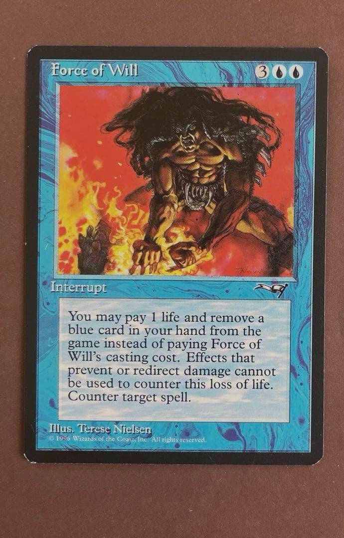 Force of Will MTG 意思の力　d マジックザギャザリング