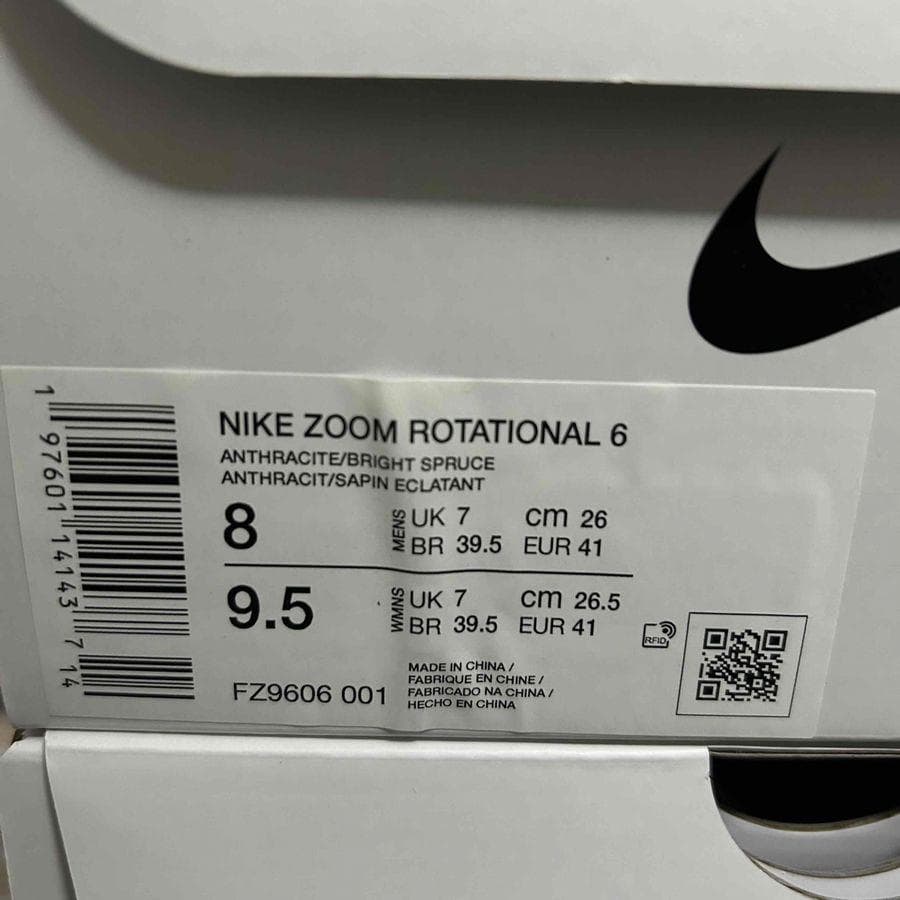 Nike Zoom Rotational 6 26cm ローテーショナル スロー