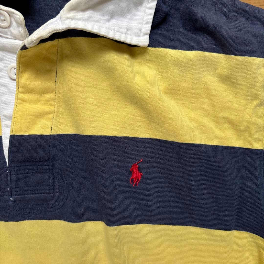 Ralph Lauren ストライプポロシャツ Lサイズ