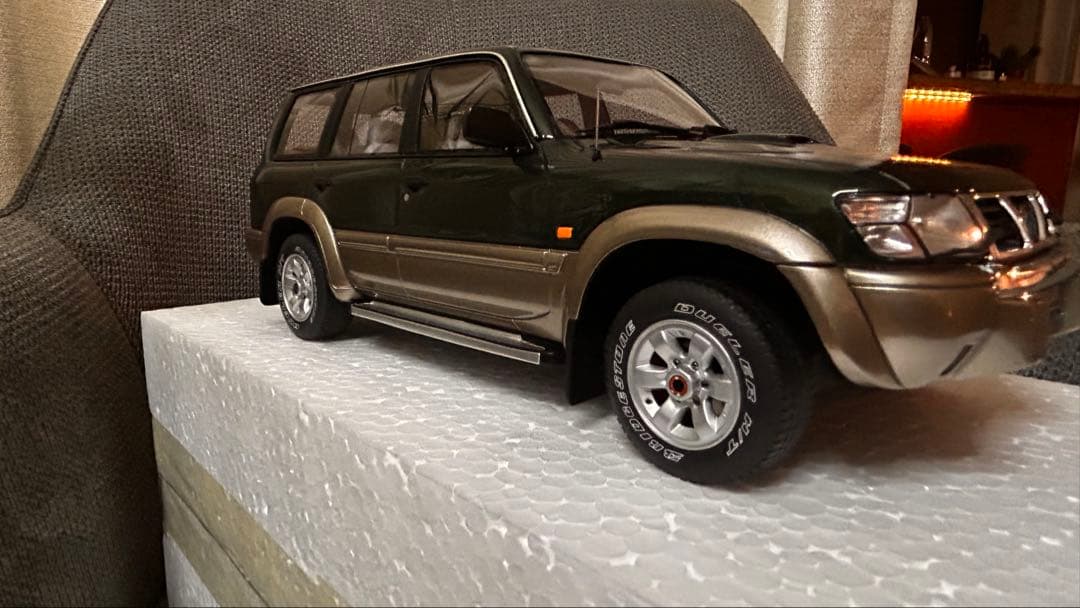 本日限定！オットーモービル 日産 パトロール GR Y61 1998 グリーン