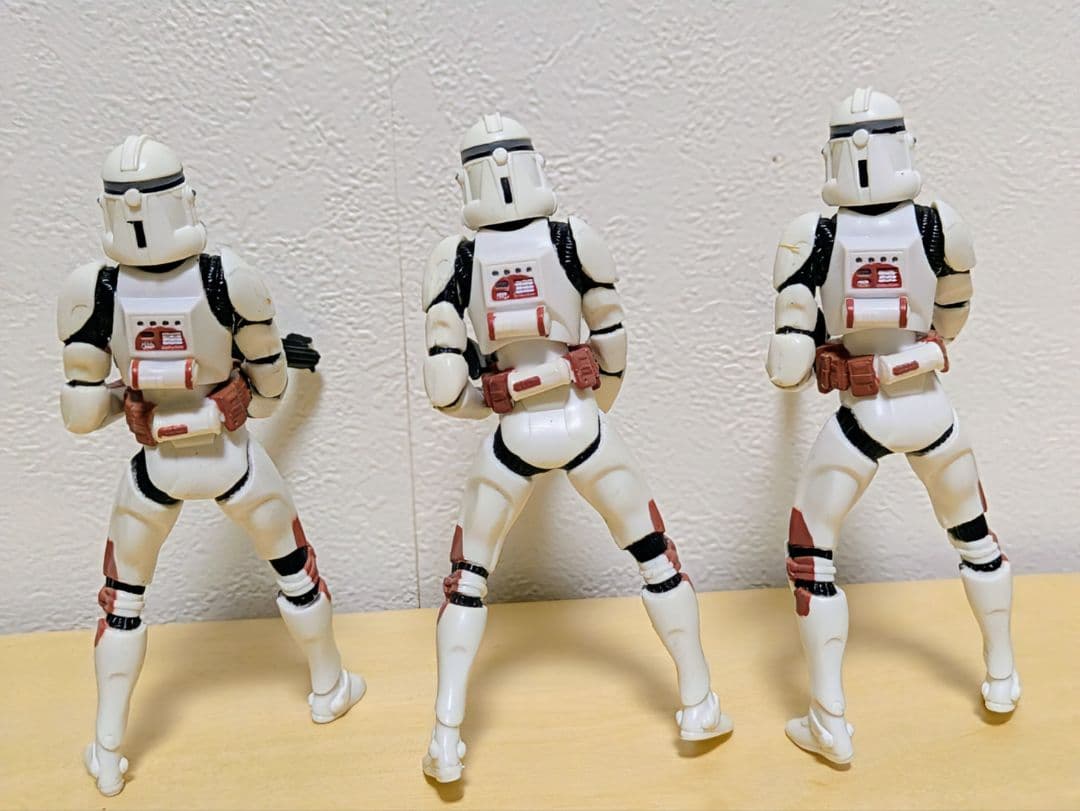 スター・ウォーズ　兵士「クローン・トルーパー」フィギュア9体