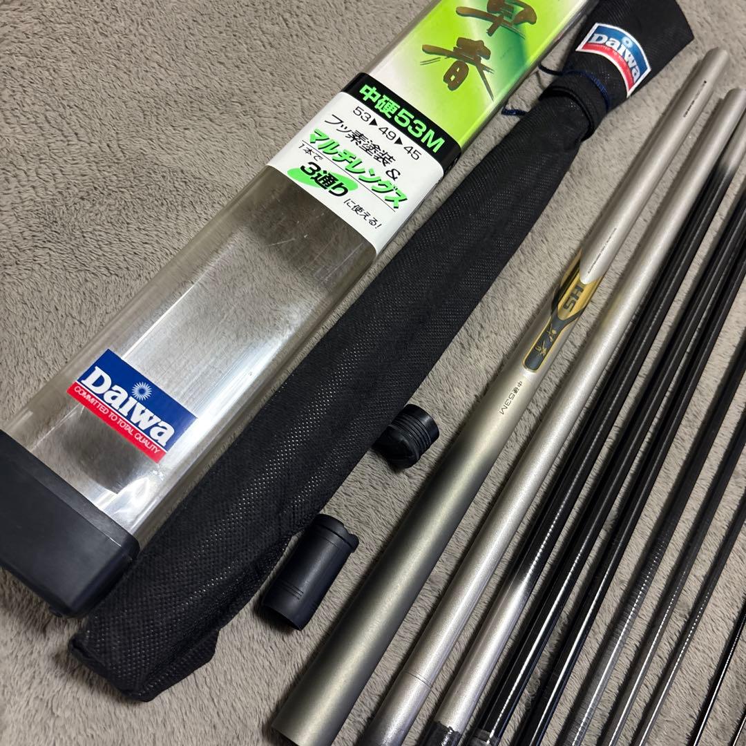 Daiwa 早春　中硬53M マルチタイプ釣り竿　ケース付き　ダイワ　最終値下