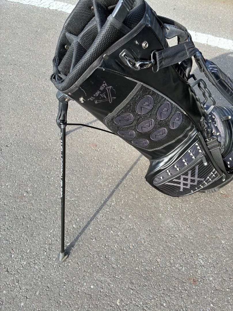 アニューゴルフ キャディバッグ スタンド式 動作良好 ANEW GOLF