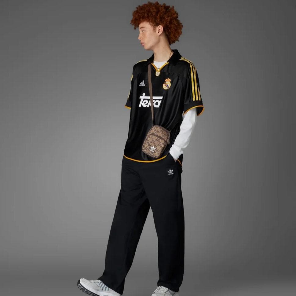 adidas レアルマドリード 99/00 復刻 アウェイ ユニフォーム M 黒