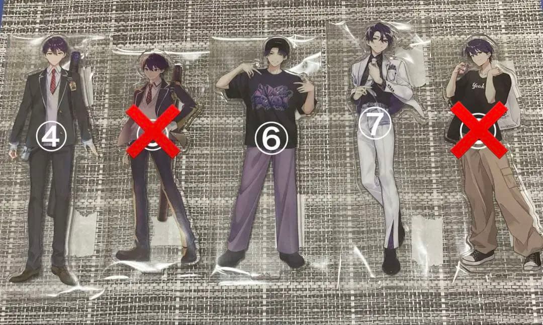 剣持刀也 アクリルスタンド 7点セット