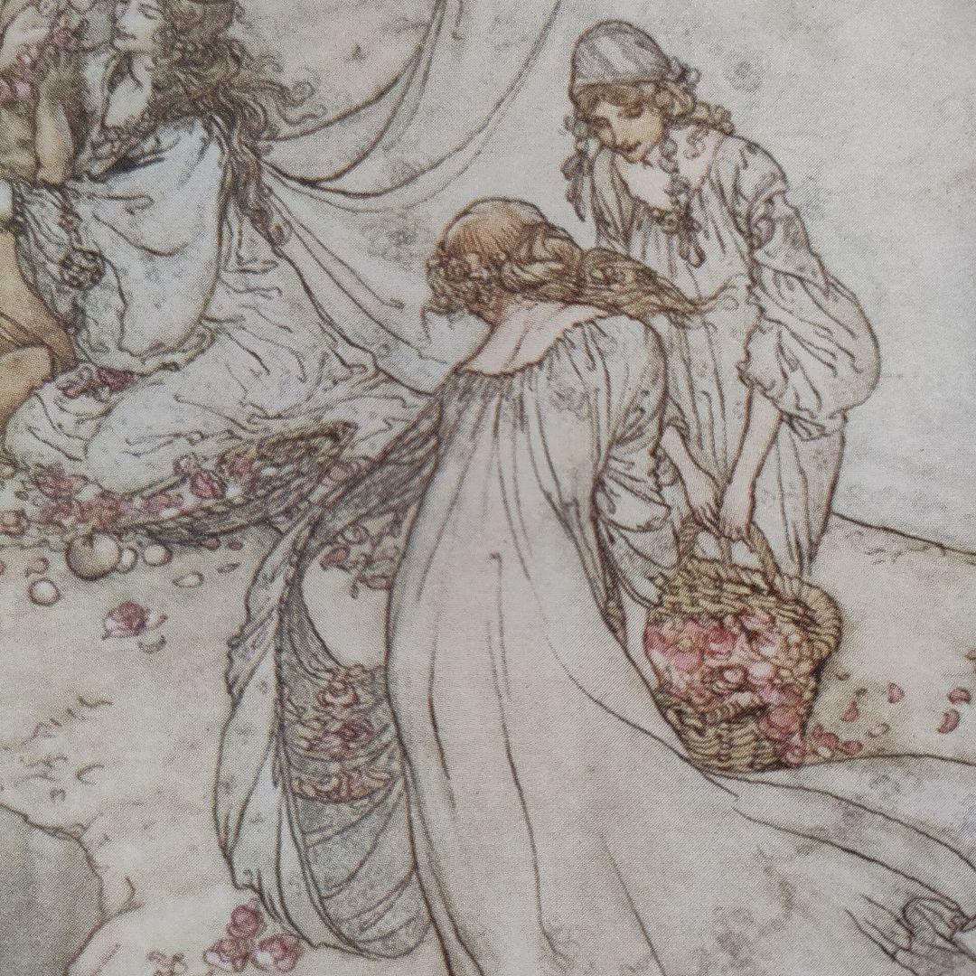 アーサー・ラッカム A. Rackham　銅版画『夏の夜の夢』1908年制作