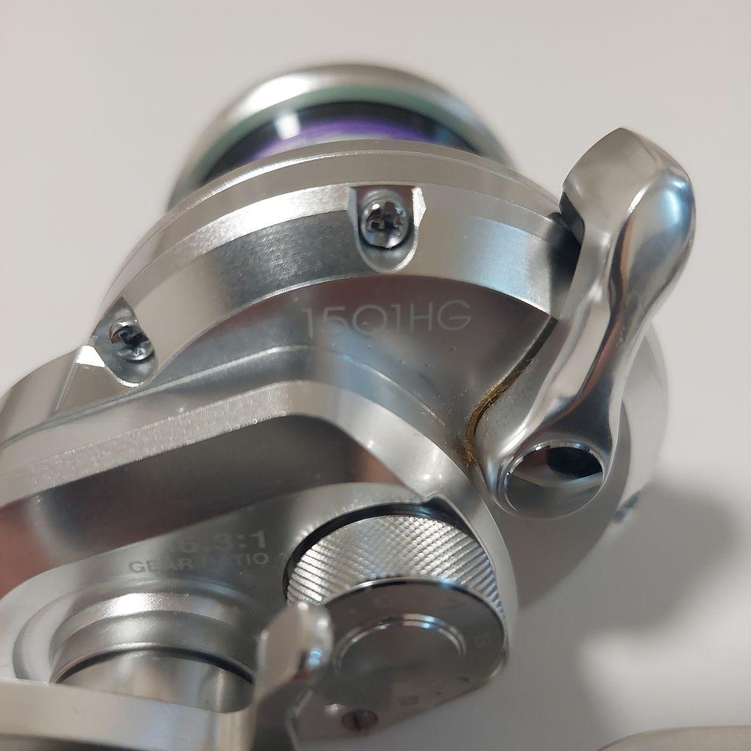 SHIMANO　OCEA JIGGER 1501HG　リール　左ハンドル