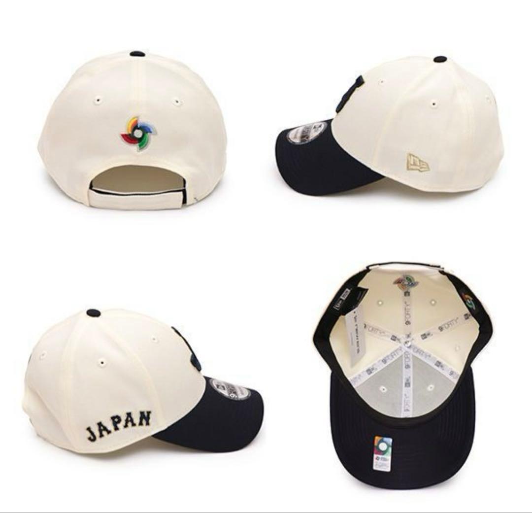 新品未使用　侍ジャパン　J ロゴ SIDE Japanロゴ クリーム ネイビー