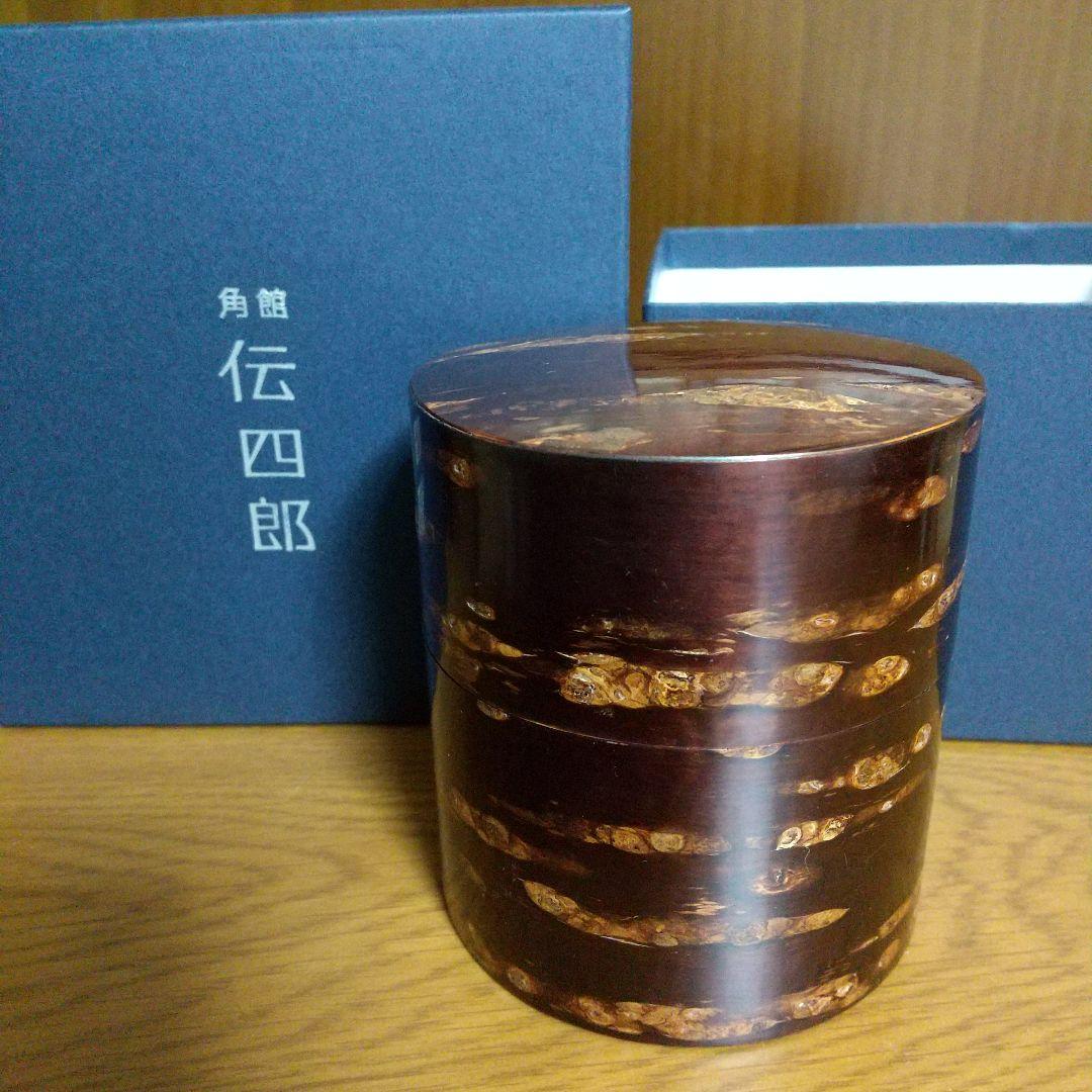 茶筒　（伝統工芸　桜皮細工）