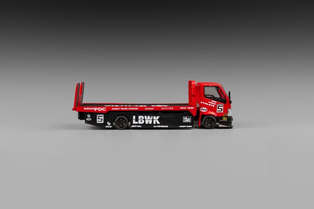 1/64 Micro turbo H300 カスタム 積載車 スーパーシルエット