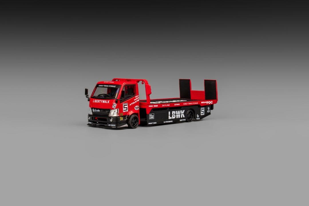 1/64 Micro turbo H300 カスタム 積載車 スーパーシルエット