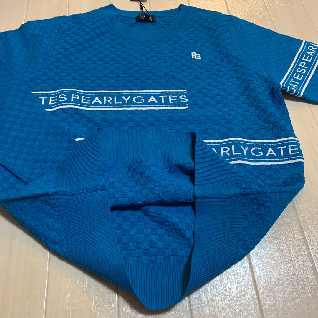 新品■33,000円【パーリーゲイツ】レディース　長袖セーター ウェア 2/L