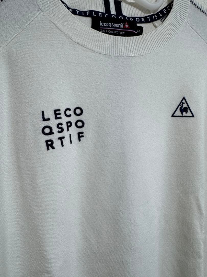 【美品】le coq sportif ゴルフウェア セーター 《LLサイズ》