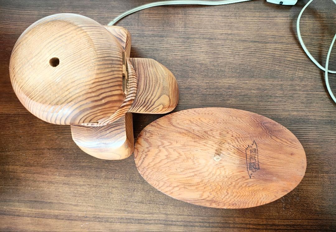 【Sale】屋久杉　灯籠　灯篭　ライト　ランプ　照明　世界遺産　工芸品