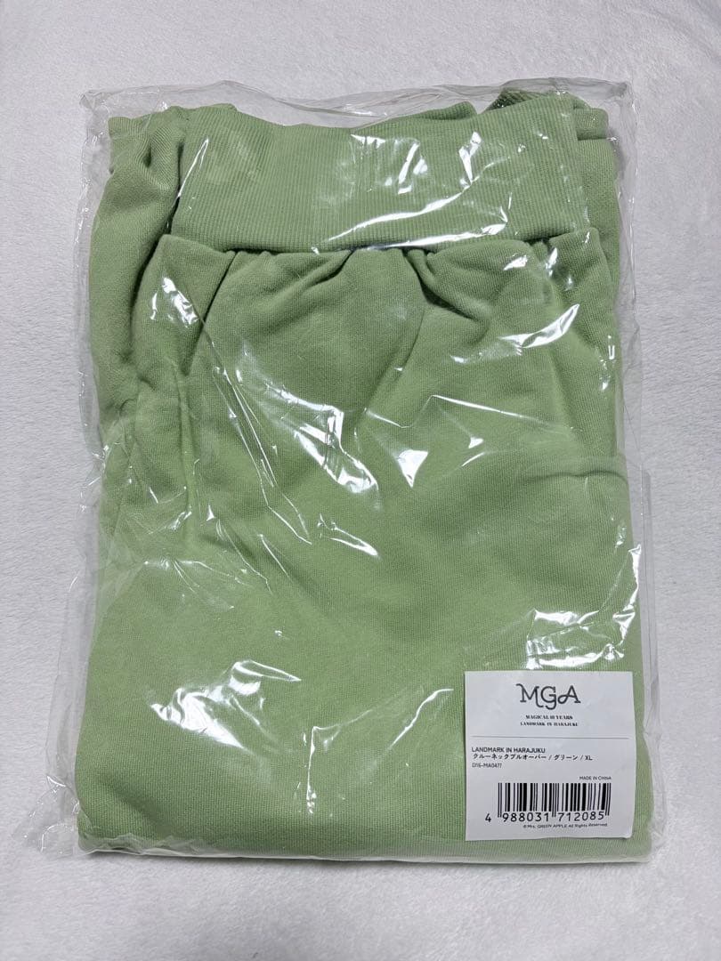 Mrs. GREEN APPLE クルーネックプルオーバー グリーン XL
