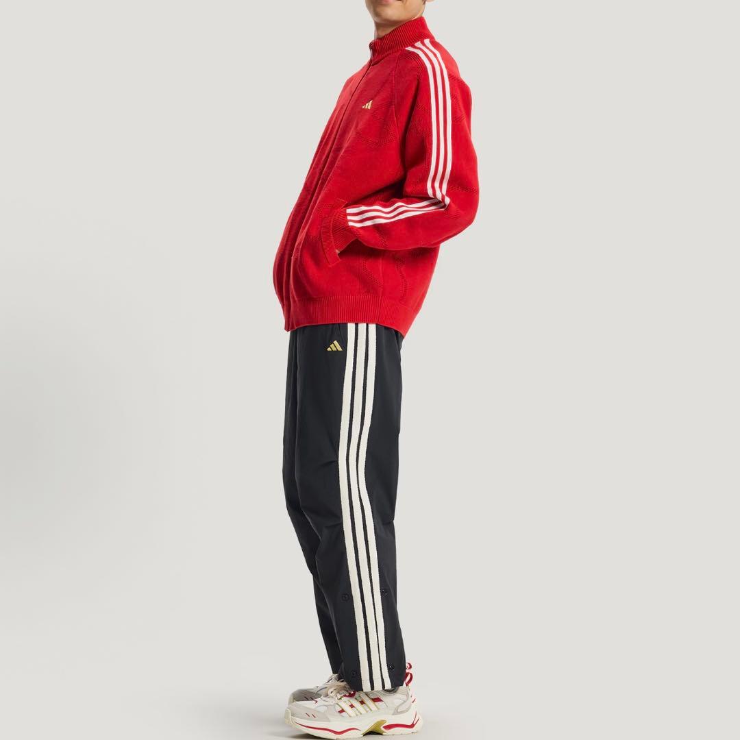 海外限定L Adidas 3 STRIPES ジャケット 干支KE4062