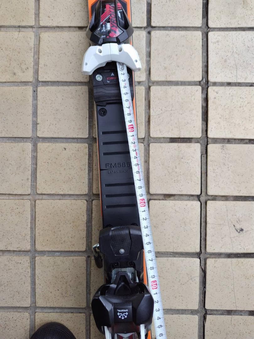 OGASAKA TC-S 165cm スキー板/ビンディング付き！