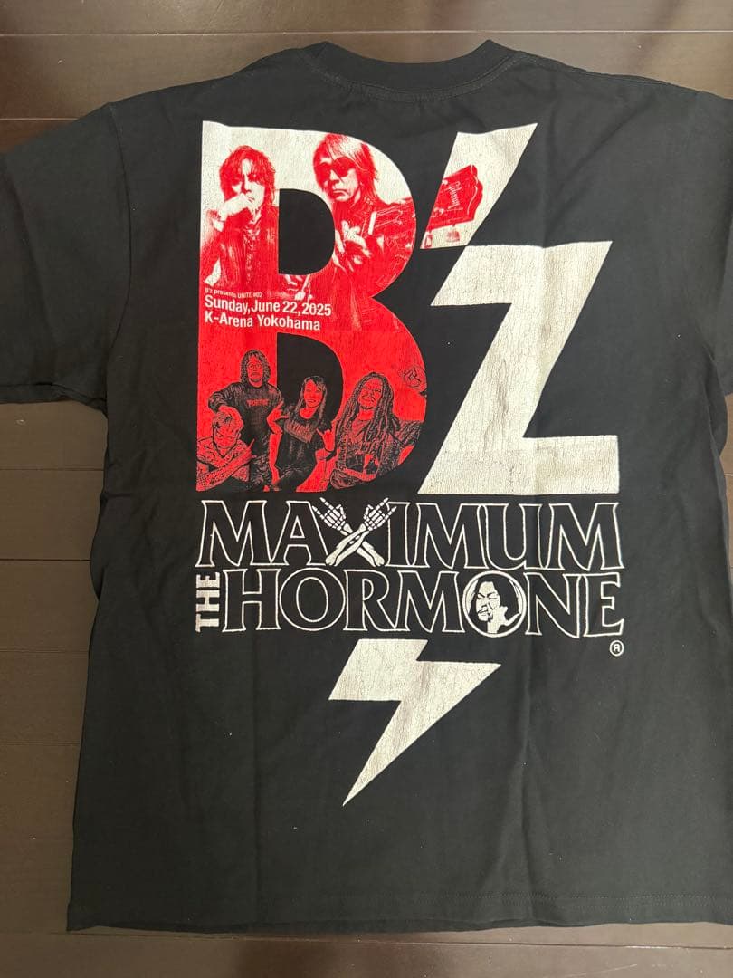 B'z マキシマムザホルモンコラボTシャツ