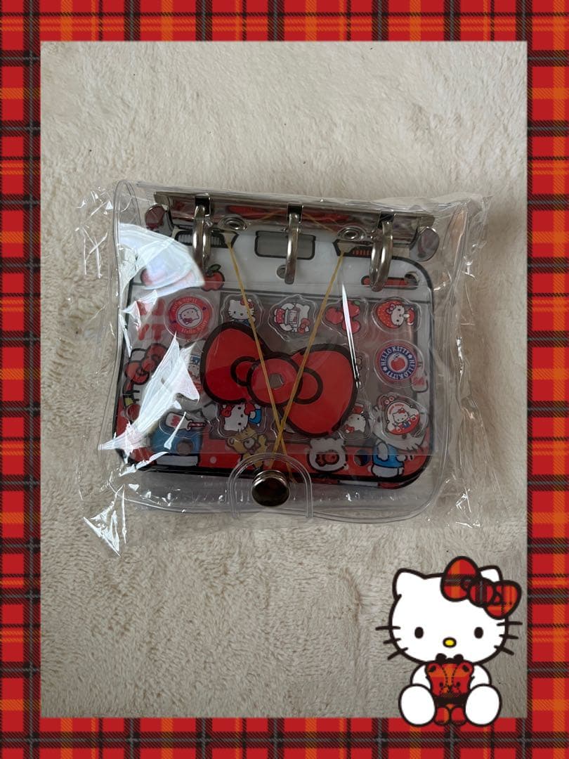 ボンボンドロップシールハローキティ5枚＋シール帳2冊