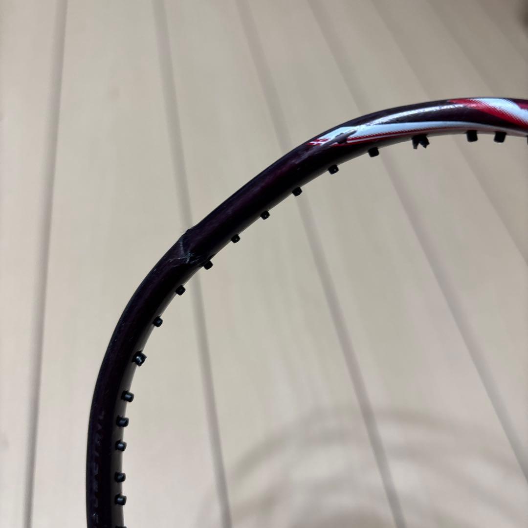 ASTROX100ZZ 黒赤青 ストライプ