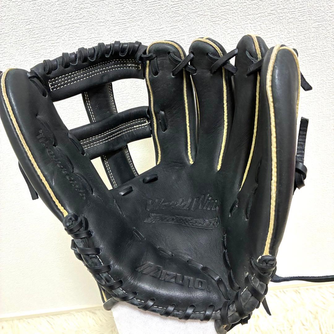 【美品】旧ロゴ ミズノWorld Win Pro Model 軟式グローブ