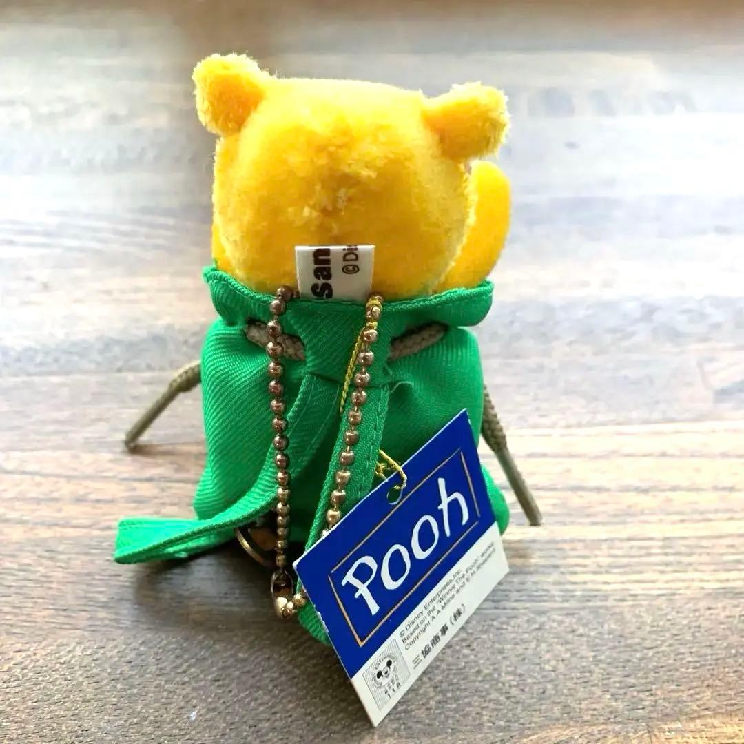 ディズニー　くまのプーさん　ぬいぐるみオルゴール　キーチェーン