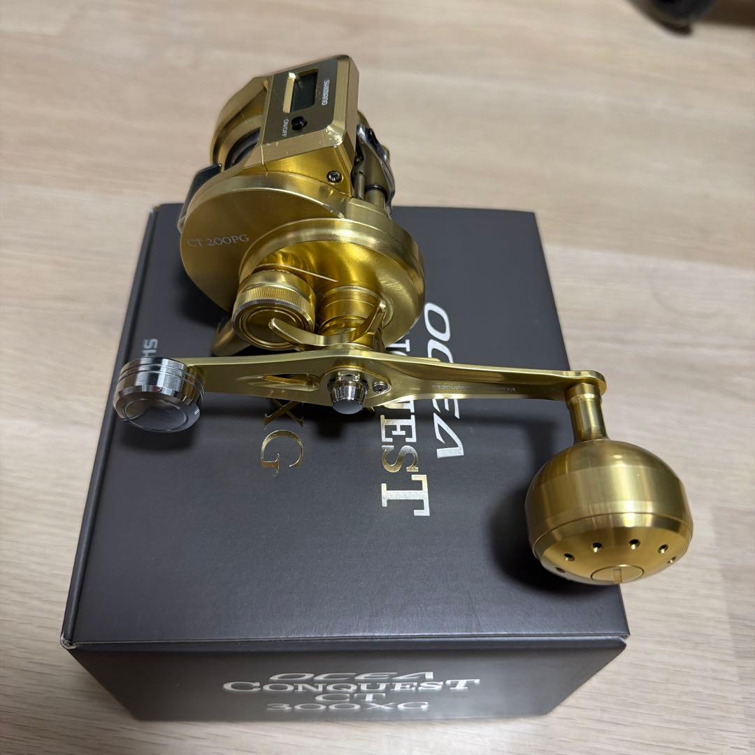 定価67000円 シマノ オシアコンクエスト CT 200 カスタム ハンドル