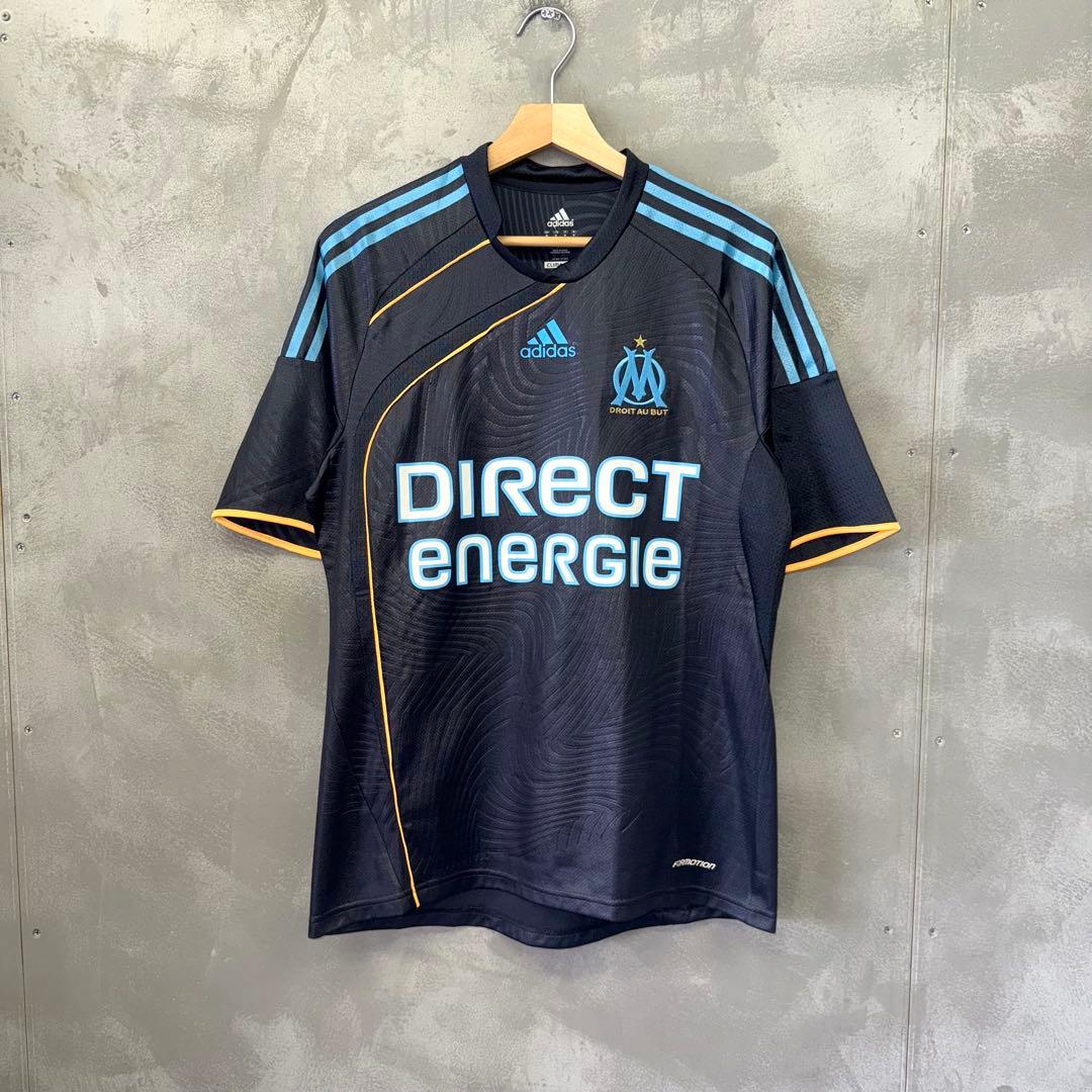 adidas オリンピック・マルセイユ 09-10 ユニフォーム ゲームシャツ