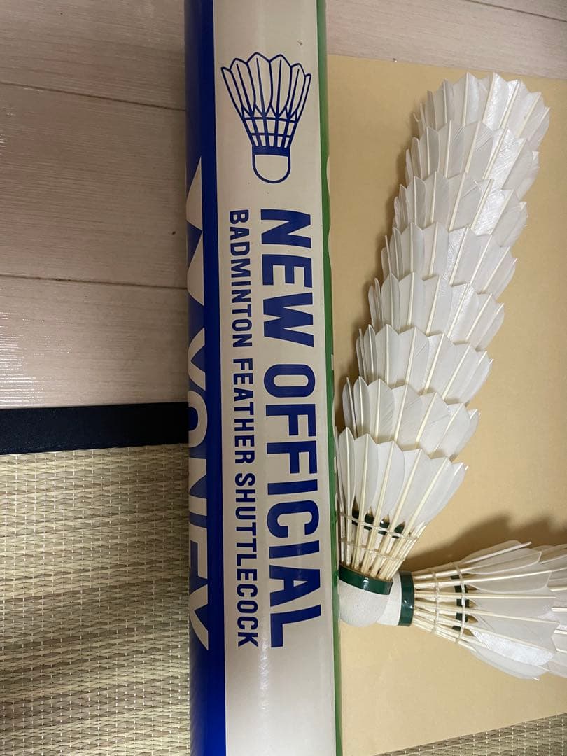 YONEX NEW OFFICIAL 羽根シャトル 20個4 F-80