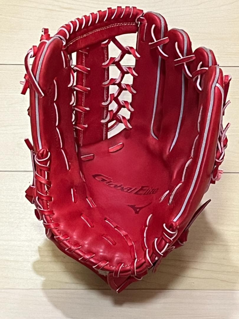 ミズノ　グローバルエリート　軟式用グローブ　大人　外野手用