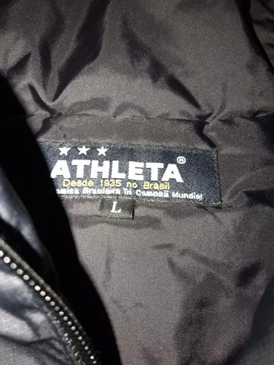ATHLETA デウソン神戸 ベンチコート 選手支給品