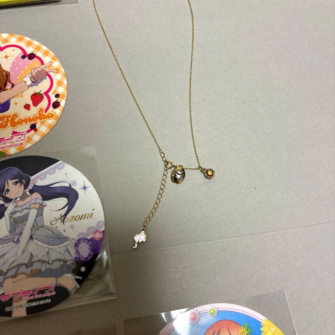 ラブライブ！μ's 高坂穂乃果 東條希 星空凛 缶バッジ　コースター　まとめ売り
