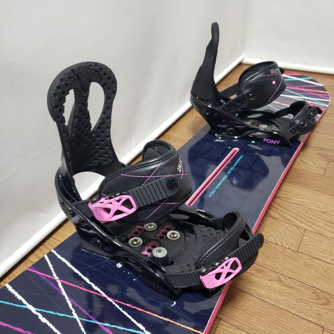 美品 KISSMARK BURTON 140cm スノーボードセット