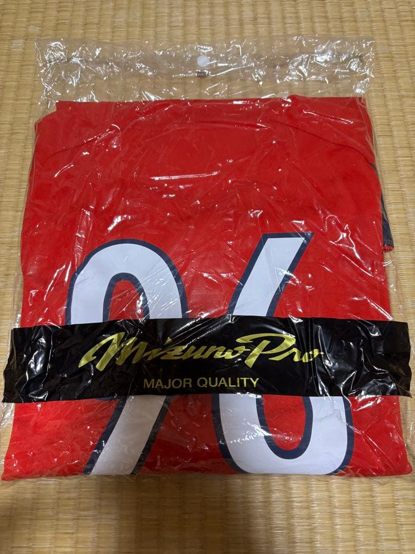 Carp ユニフォーム(練習着) 背番号96 Mizuno Pro Oサイズ