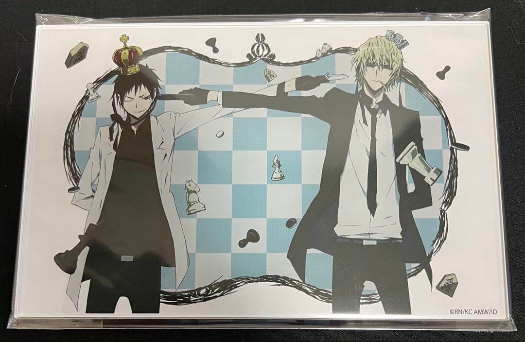 デュラララ!!×2 アクリルプレート　折原臨也　平和島静雄　未開封　未使用　新品
