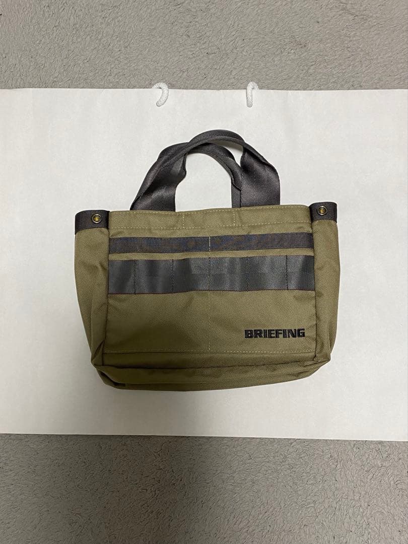【追記あり】BRIEFING トートバッグ オリーブ ブリーフィング