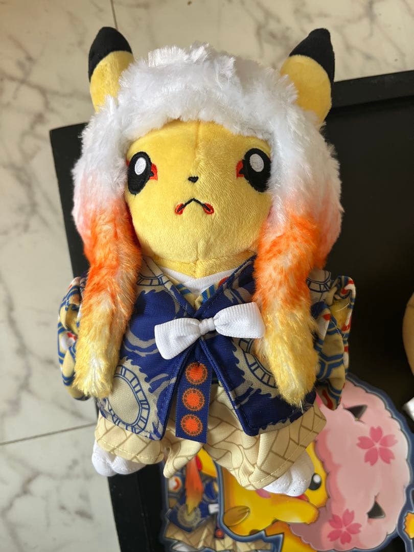 ゲームキャラクター pokemon center TOKYO DX PIKACHU 3 pieces