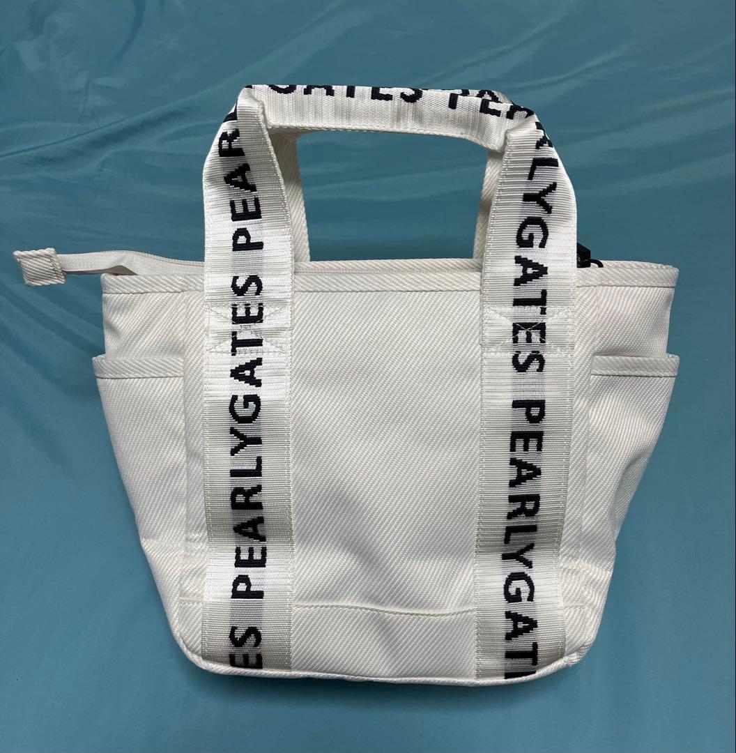 新品 パーリーゲイツ 【定番】カートバッグ ホワイト　PEARLY GATES