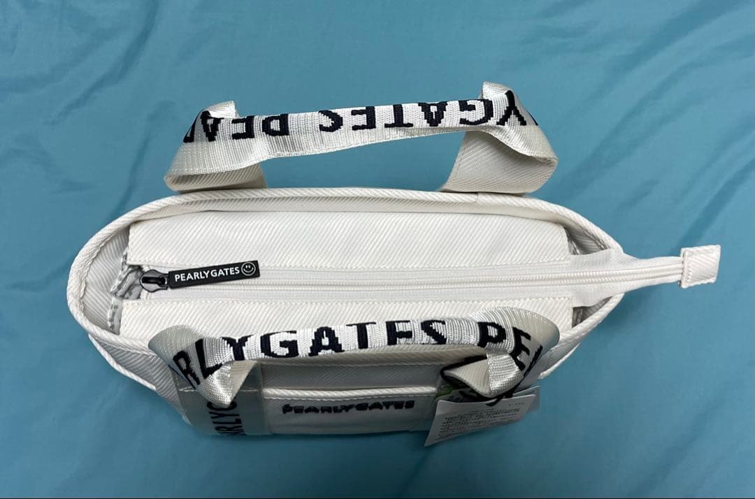 新品 パーリーゲイツ 【定番】カートバッグ ホワイト　PEARLY GATES