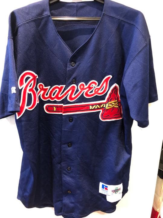 【2月SALE】MLB BROW（ブロー）実使用ユニフォーム　ブレーブス