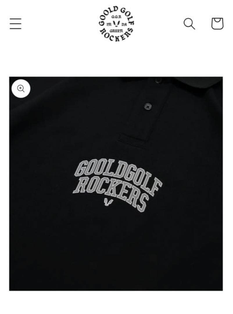 ゴールドゴルフロッカーズ GOOLD GOLF ROCKERS ポロシャツ