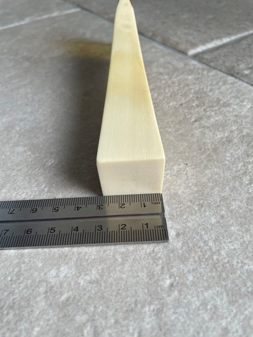 希少 白甲 三味線バチ 141g 幅8cm 長さ18.7cm プロ仕様 高級素材