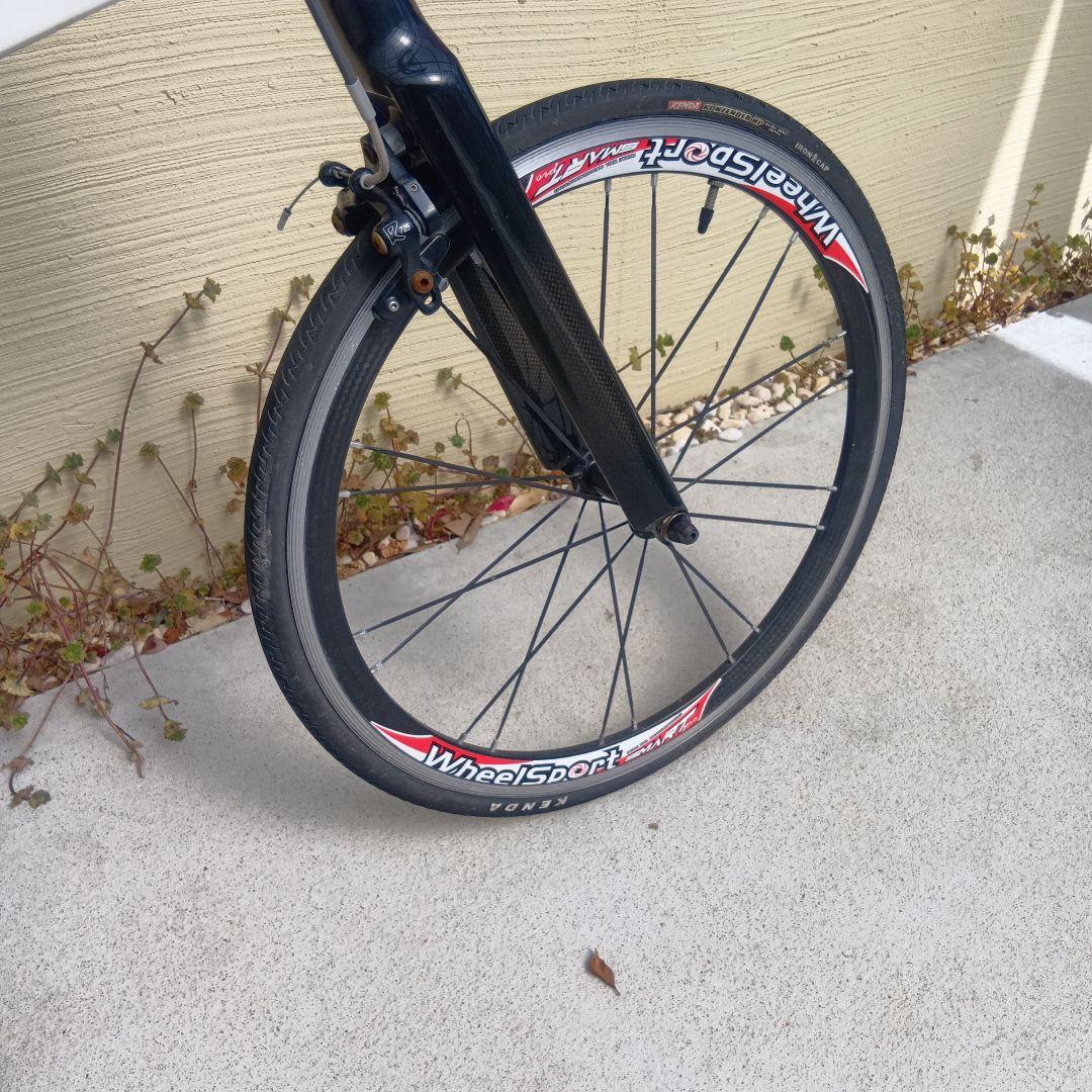 手渡しJedi ルイガノ ミニベロWheelSportカーボンホイール装着