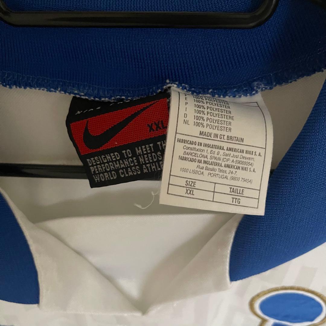 イタリア代表1994年awayロベルト・バッジョ　サッカーユニフォーム　NIKE